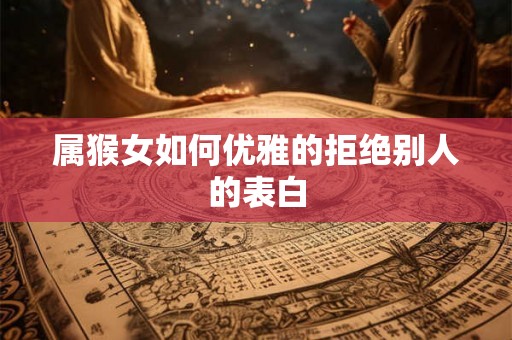 属猴女如何优雅的拒绝别人的表白