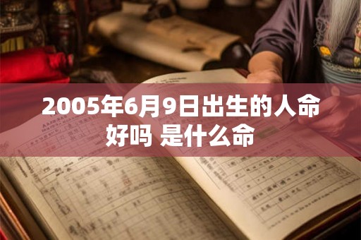 2005年6月9日出生的人命好吗 是什么命