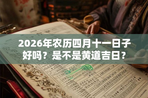 2026年农历四月十一日子好吗?是不是黄道吉日? 2026年农历四月十一日子好吗?是不是黄道吉日?