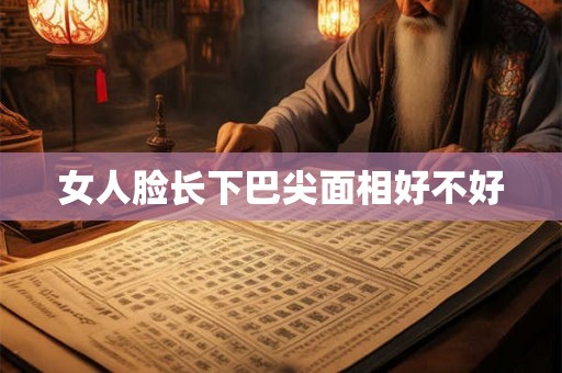 女人脸长下巴尖面相好不好
