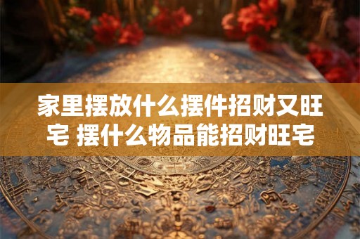 家里摆放什么摆件招财又旺宅 摆什么物品能招财旺宅