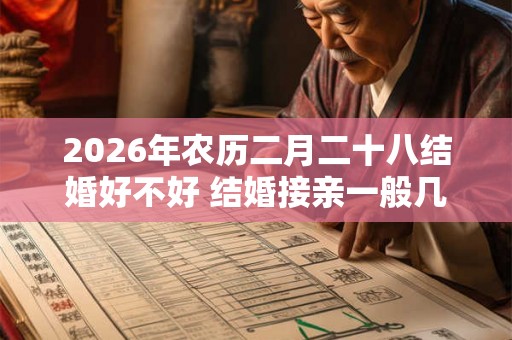 2026年农历二月二十八结婚好不好 结婚接亲一般几辆车