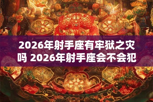 2026年射手座有牢狱之灾吗 2026年射手座会不会犯官灾