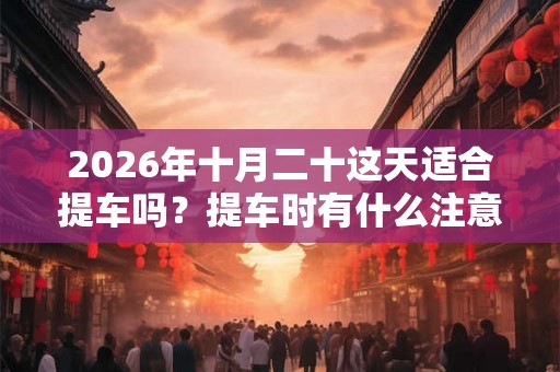 2026年十月二十这天适合提车吗？提车时有什么注意事项？