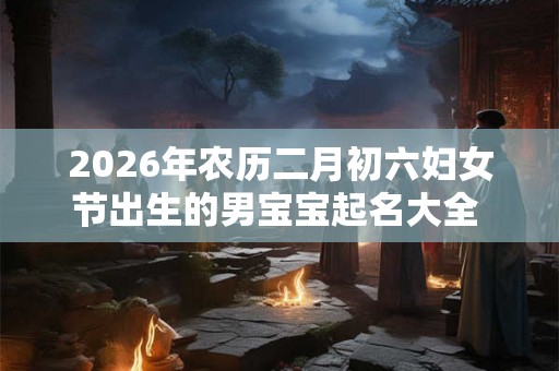 2026年农历二月初六妇女节出生的男宝宝起名大全  应该起什么名 字