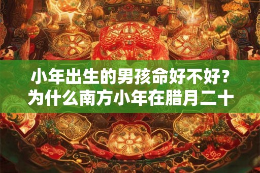 小年出生的男孩命好不好？为什么南方小年在腊月二十四？