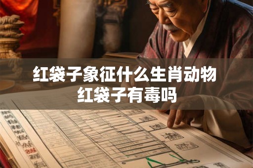 红袋子象征什么生肖动物 红袋子有毒吗