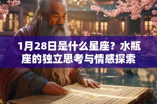 1月28日是什么星座？水瓶座的独立思考与情感探索