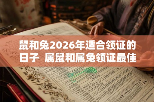 鼠和兔2026年适合领证的日子  属鼠和属兔领证最佳吉日