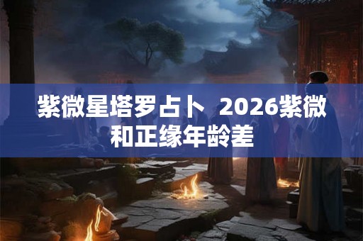 紫微星塔罗占卜 2026紫微和正缘年龄差 紫微星塔罗占卜 2026紫微和正缘年龄差