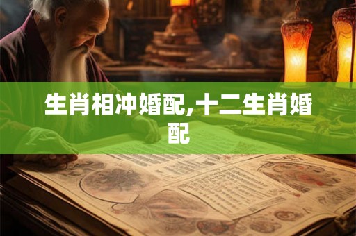 生肖相冲婚配,十二生肖婚配