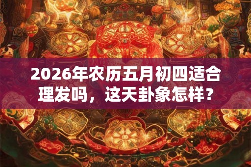2026年农历五月初四适合理发吗,这天卦象怎样? 2026年农历五月初四适合理发吗,这天卦象怎样?