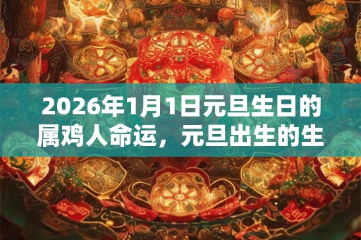2026年1月1日元旦生日的属鸡人命运，元旦出生的生肖鸡的时辰命运解析