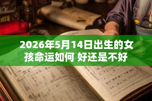 2026年5月14日出生的女孩命运如何 好还是不好