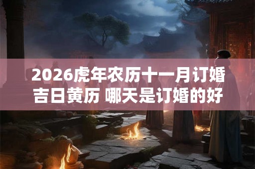 2026虎年农历十一月订婚吉日黄历 哪天是订婚的好时间