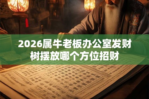 2026属牛老板办公室发财树摆放哪个方位招财