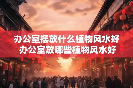 办公室摆放什么植物风水好 办公室放哪些植物风水好 办公室摆放什么植物风水好 办公室放哪些植物风水好