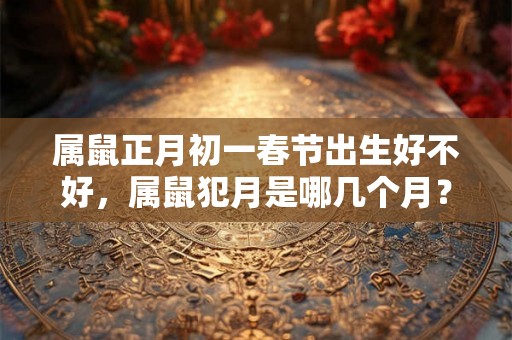 属鼠正月初一春节出生好不好，属鼠犯月是哪几个月？