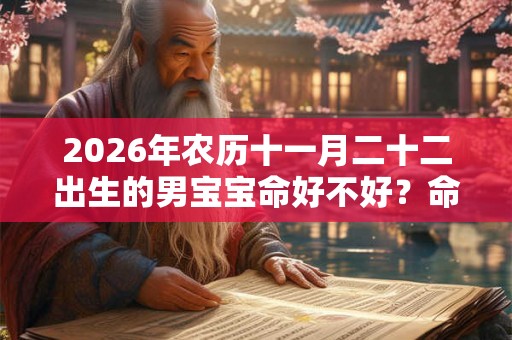 2026年农历十一月二十二出生的男宝宝命好不好?命理详解 2026年农历十一月二十二出生的男宝宝命好不好?命理详解