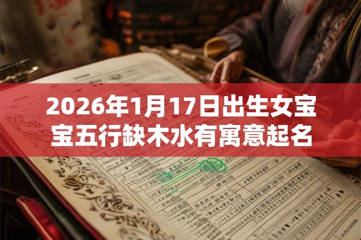 2026年1月17日出生女宝宝五行缺木水有寓意起名 2026年1月17日出生女宝宝五行缺木水有寓意起名