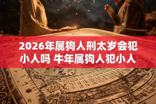 2026年属狗人刑太岁会犯小人吗 牛年属狗人犯小人怎么办