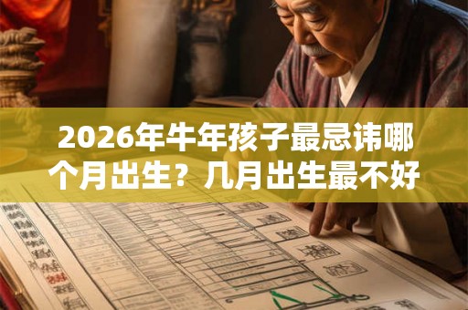2026年牛年孩子最忌讳哪个月出生？几月出生最不好？