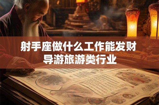 射手座做什么工作能发财 导游旅游类行业