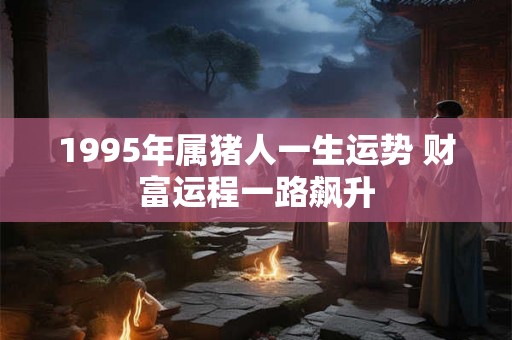 1995年属猪人一生运势 财富运程一路飙升