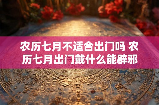 农历七月不适合出门吗 农历七月出门戴什么能辟邪