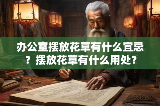 办公室摆放花草有什么宜忌？摆放花草有什么用处？