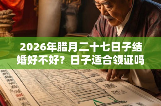 2026年腊月二十七日子结婚好不好？日子适合领证吗？