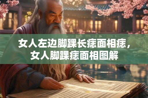 女人左边脚踝长痣面相痣，女人脚踝痣面相图解