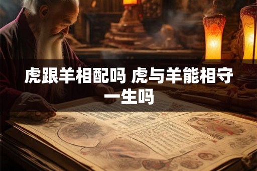 虎跟羊相配吗 虎与羊能相守一生吗 虎跟羊相配吗 虎与羊能相守一生吗