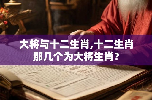 大将与十二生肖,十二生肖那几个为大将生肖？