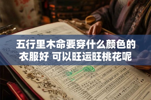 五行里木命要穿什么颜色的衣服好 可以旺运旺桃花呢