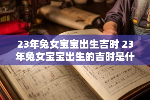 23年兔女宝宝出生吉时 23年兔女宝宝出生的吉时是什么