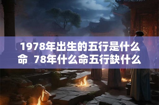 1978年出生的五行是什么命  78年什么命五行缺什么