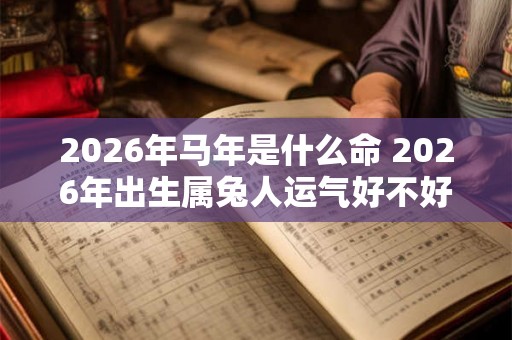 2026年马年是什么命 2026年出生属兔人运气好不好 2026年马年是什么命 2026年出生属兔人运气好不好