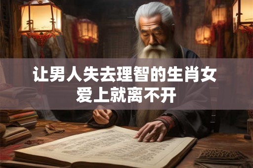 让男人失去理智的生肖女 爱上就离不开