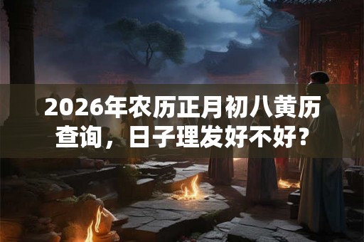 2026年农历正月初八黄历查询，日子理发好不好？