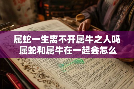 属蛇一生离不开属牛之人吗 属蛇和属牛在一起会怎么样