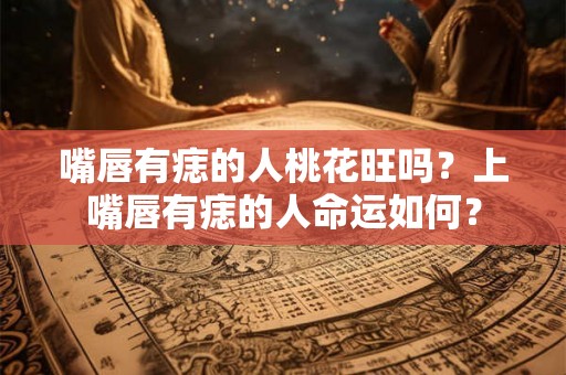 嘴唇有痣的人桃花旺吗？上嘴唇有痣的人命运如何？