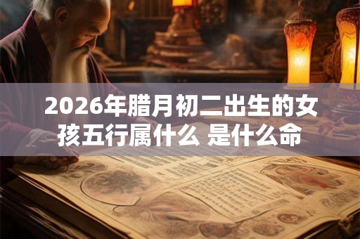 2026年腊月初二出生的女孩五行属什么 是什么命
