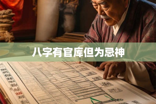 八字有官库但为忌神 八字有官库但为忌神