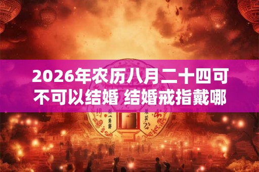 2026年农历八月二十四可不可以结婚 结婚戒指戴哪只手
