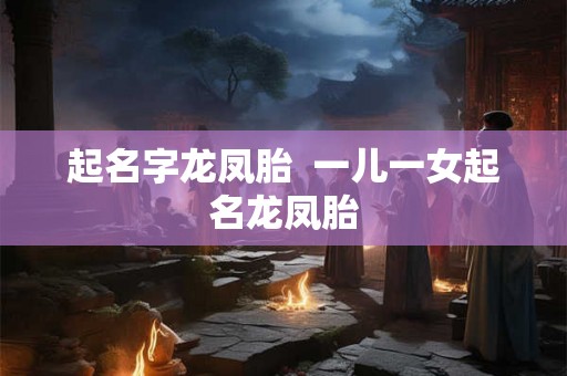 起名字龙凤胎 一儿一女起名龙凤胎 起名字龙凤胎 一儿一女起名龙凤胎