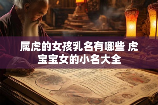 属虎的女孩乳名有哪些 虎宝宝女的小名大全