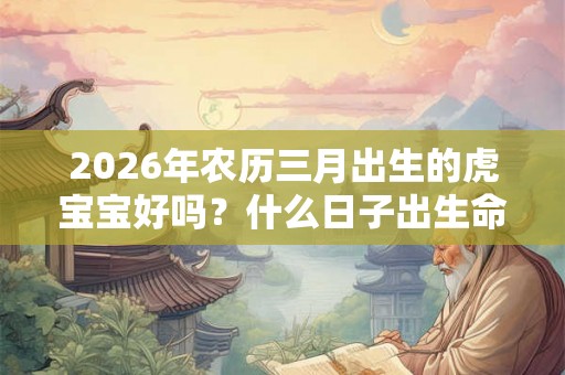 2026年农历三月出生的虎宝宝好吗?什么日子出生命好? 2026年农历三月出生的虎宝宝好吗?什么日子出生命好?