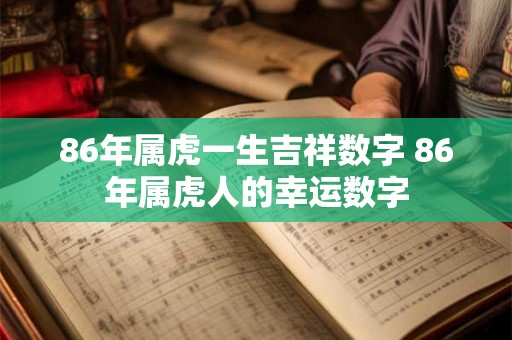 86年属虎一生吉祥数字 86年属虎人的幸运数字 86年属虎一生吉祥数字 86年属虎人的幸运数字