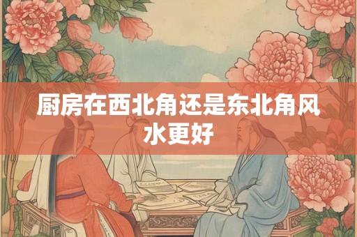 厨房在西北角还是东北角风水更好